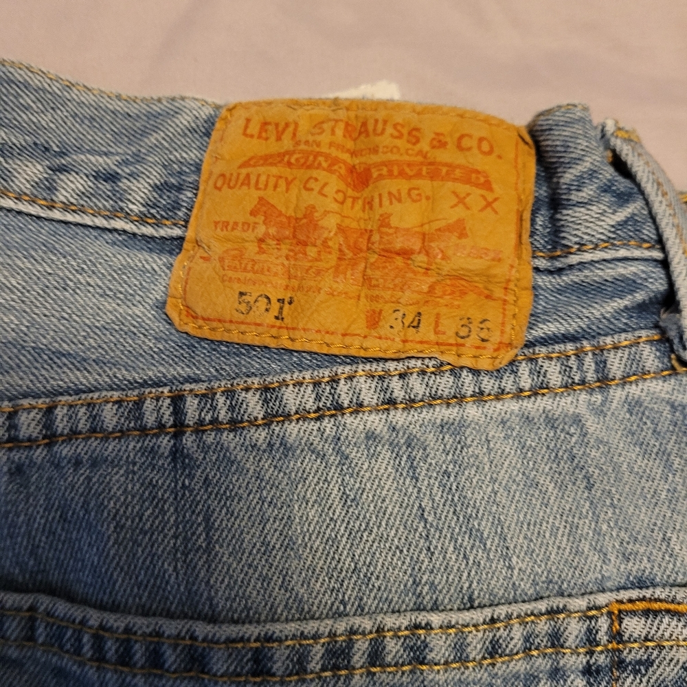 Vintage 501 button fly Levi